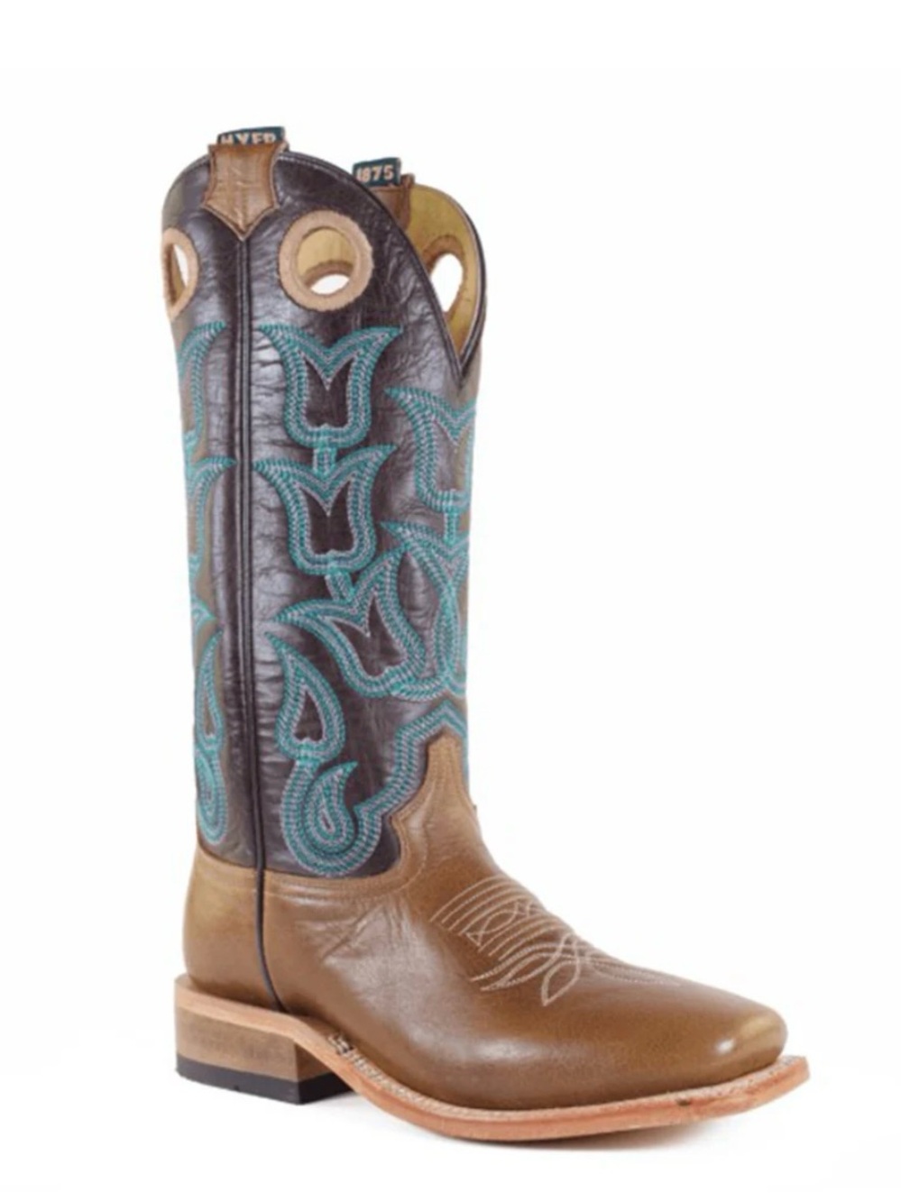 Hyer Jewell Brown Leather Western Cowgirl Cowboy Boots NEW Womens Size 9.5